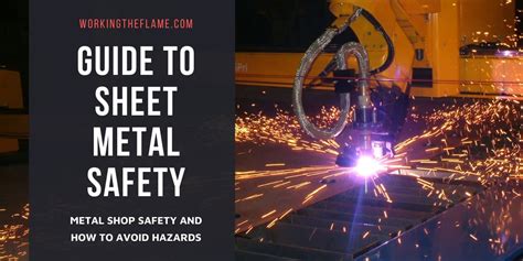 sheet metal fabrication job dangers|sheet metal safety hazards.